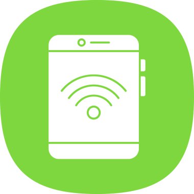 Arkaplanda akıllı telefon simgesi izole edildi. Web sitesi, uygulama, cep telefonu sembolü ve akıllı telefon logosu için son moda telefon şablonu