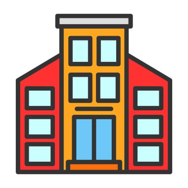 Daire. Web simgesi basit illüstrasyon