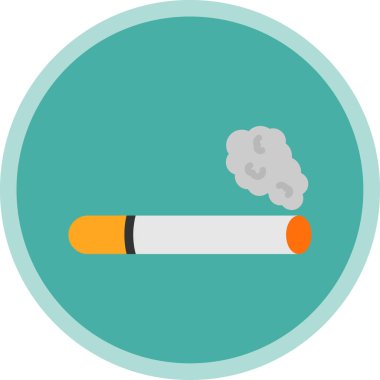 sigara ikonu vektör illüstrasyonu 