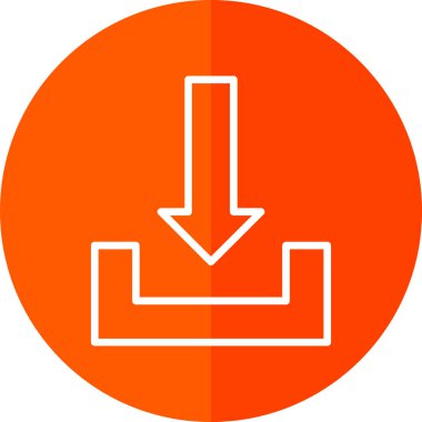 İndir. Web simgesi basit illüstrasyon