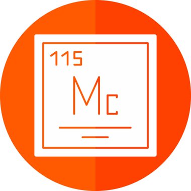 Modern bir simgenin vektör illüstrasyonu