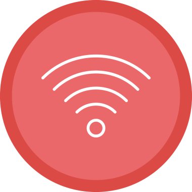 kablosuz simge, kablosuz ağ sembolü, vektör illüstrasyonu 