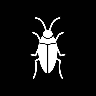 Hamamböceği web simgesi ana hatları vektörü 