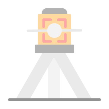 Lazer ağ simgesi vektör illüstrasyonu