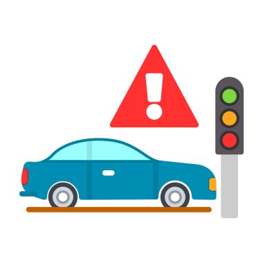 Arabalı trafik ışıkları