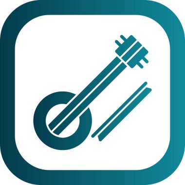 güzel müzikal vektör simgesi