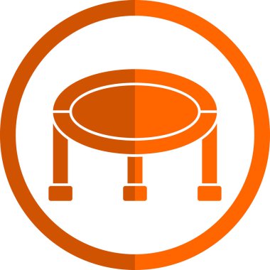 davul. Web simgesi basit illüstrasyon