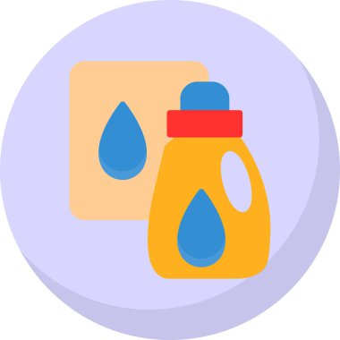 Şişe. Web simgesi basit illüstrasyon