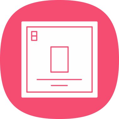 Modern b 'nin vektör illüstrasyonu eksik simgesi