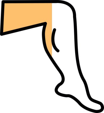 Çizgi film çoraplarının vektör çizimi