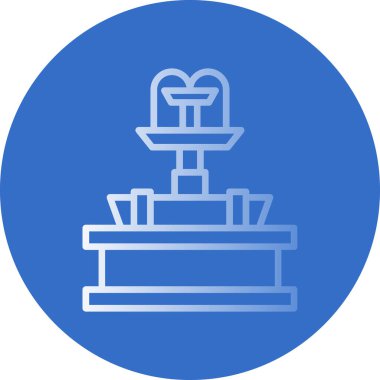 Mum simgesi vektör illüstrasyonu