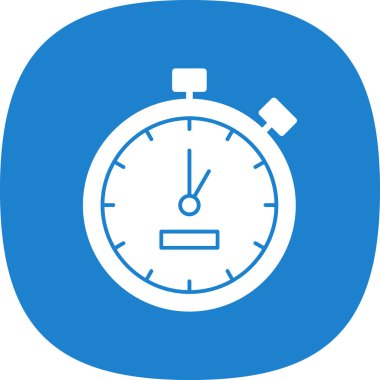 Kronometre simgesi çizimi 