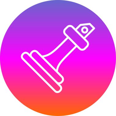 Modern b 'nin vektör illüstrasyonu eksik simgesi