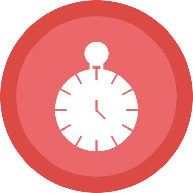 zaman, saat vektör simgesi, illüstrasyon 