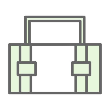  Evrak Çantası'nı web simge vektör çizim 