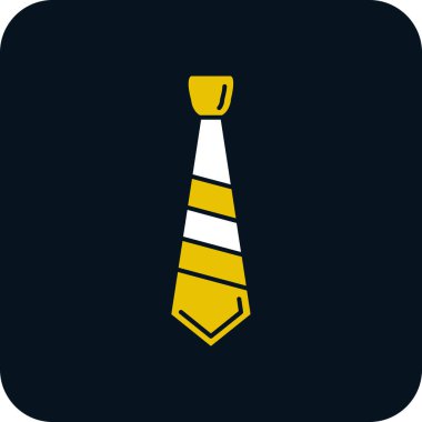 Kravat. Web simgesi basit tasarım