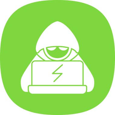 Bilgisayar. Web simgesi basit illüstrasyon