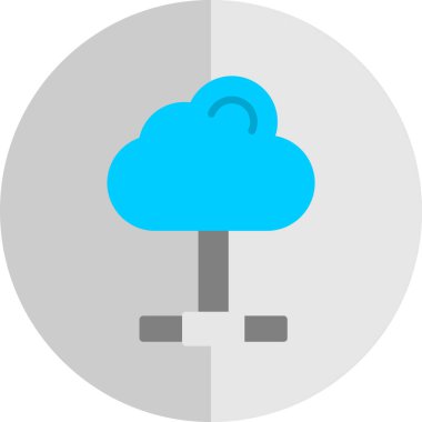 Bulut hesaplama. Web simgesi 