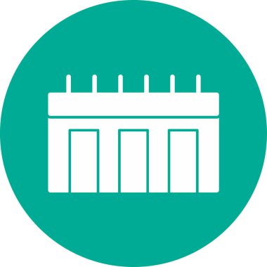 Modern b 'nin vektör illüstrasyonu eksik simgesi