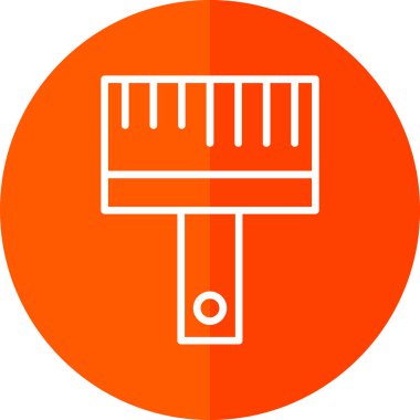 Tarak. Web simgesi basit illüstrasyon