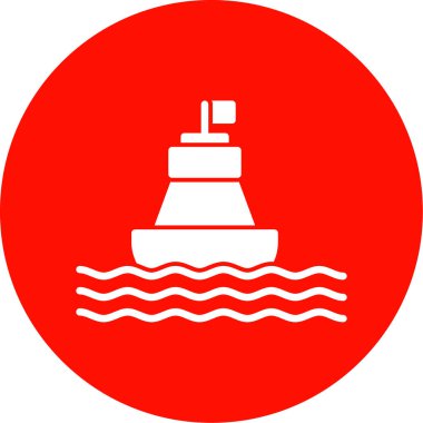 Simge vektör çizim şamandıra 