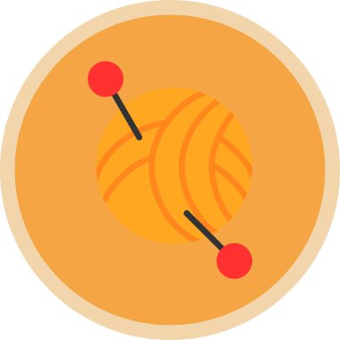 Basketbol sporunun düz stil simgesi