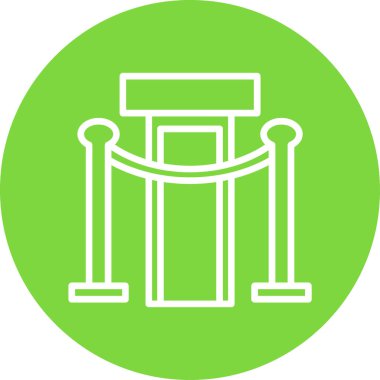 Bir sütunun vektör illüstrasyonu