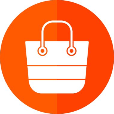 shopping basket icon. simple illustration