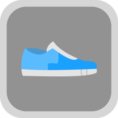 Ayakkabılar. Web simgesi basit illüstrasyon