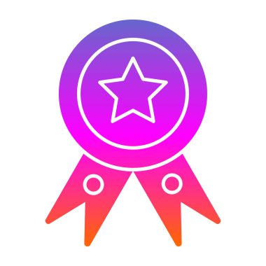 Ödül. Web simgesi basit tasarım