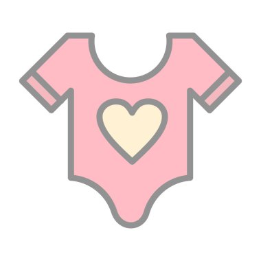 bebek giyimi simgesi tasarımı