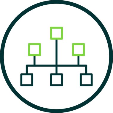 Durum haritası simgesi, vektör illüstrasyonu basit tasarım