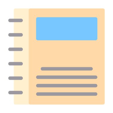 Dosya. Web simgesi basit illüstrasyon