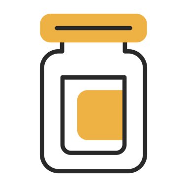 şişe simgesi, vektör illüstrasyonu