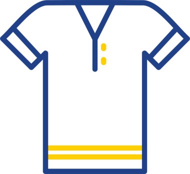 t-shirt simgesi, vektör illüstrasyonu basit tasarım