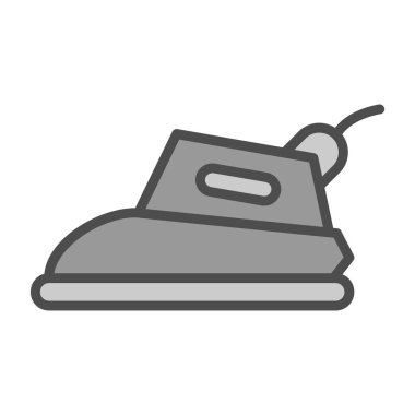 Ütü. Web simgesi basit illüstrasyon 