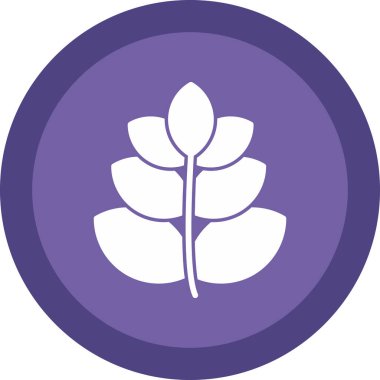 Buğday simgesi, vektör illüstrasyonu basit tasarım