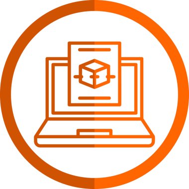 bir kitap simgesi çizimi içeren dizüstü bilgisayar