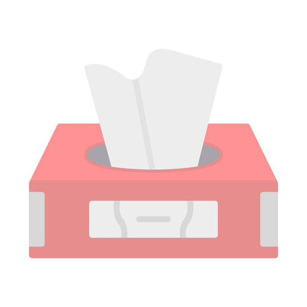 tissue box icon, vector illustration 