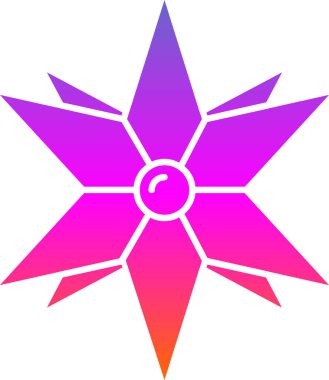 yıldız simgesi, vektör çizimi