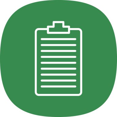 Pano simgesi, vektör illüstrasyonu basit tasarım