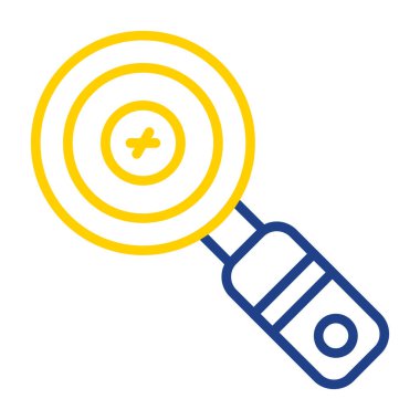 Arama simgesi vektör illüstrasyonu