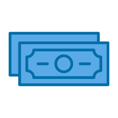 Web ve mobil uygulama tasarımınız için para simgesi, dolar logosu konsepti 