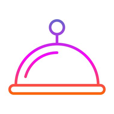 Zil. Web simgesi basit illüstrasyon