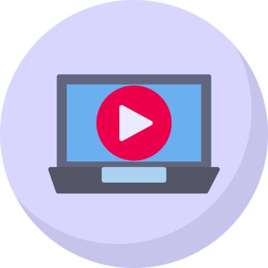 Web tasarımı ve geliştirme renkli vektör simgesi.