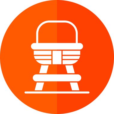 Şapka simgesi vektör illüstrasyonu