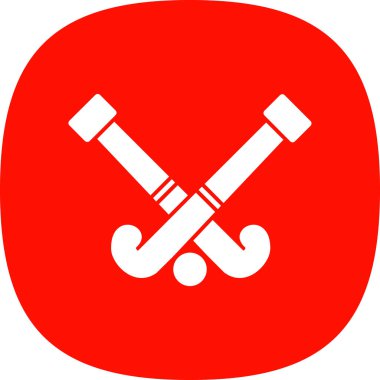 Modern Hokey simgesinin vektör çizimi                          