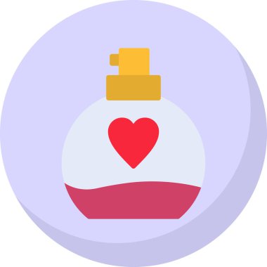 Kalp. Web simgesi basit illüstrasyon