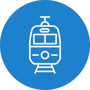 Basit tren çizgisi resimlemesi  