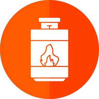 vektör ateş simgesi, vektör illüstrasyonu